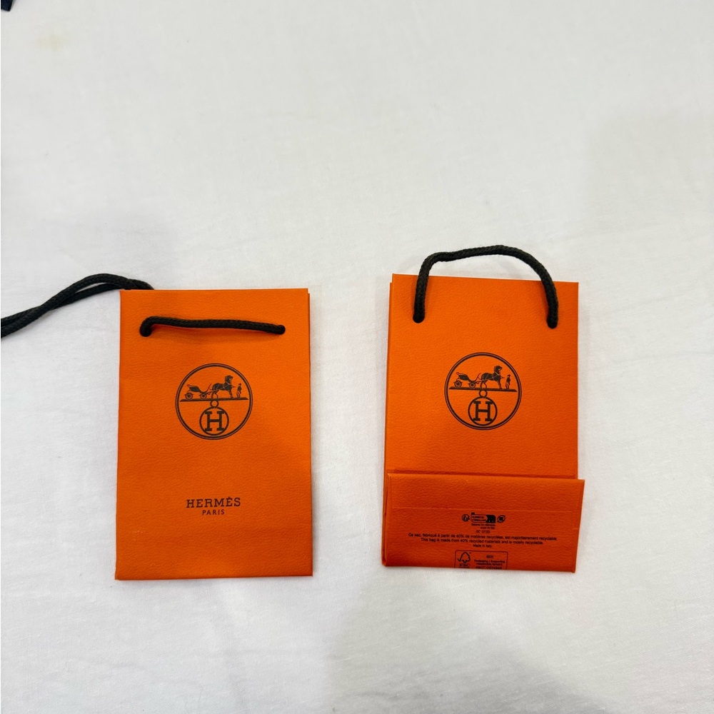 Hermes Gift Bag Small ($25 each, 2 available)